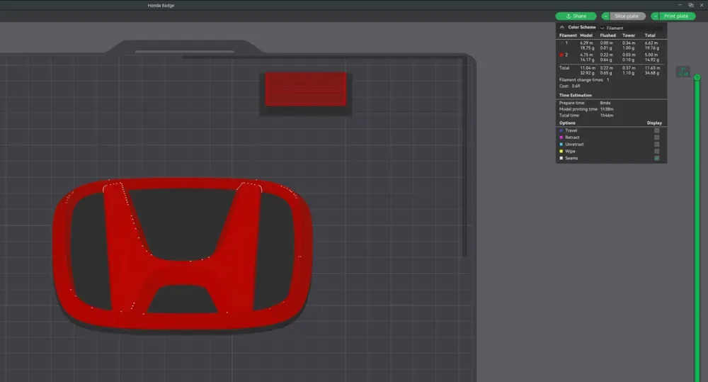 Логотип и орнамент для Honda Steed — фото 3