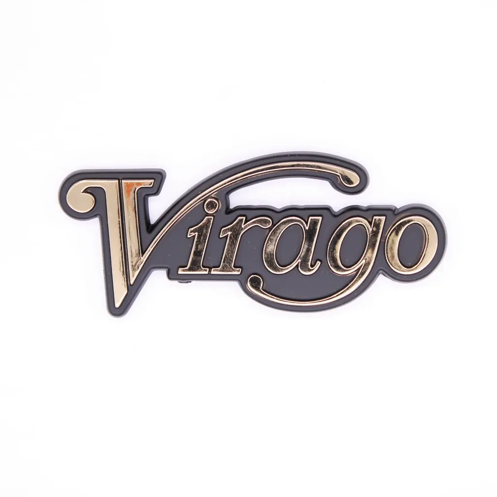 Логотип Virago с орнаментом — детальный ракурс