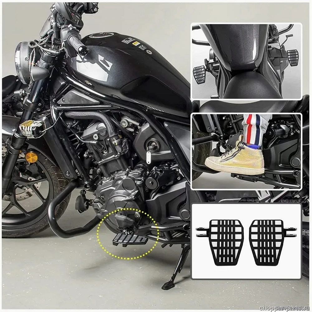 Подножки для Honda Shadow, Steed, Magna и Valkyrie — основное фото