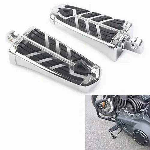 Подножки для Honda Shadow, Steed, Magna и Valkyrie — детальный ракурс