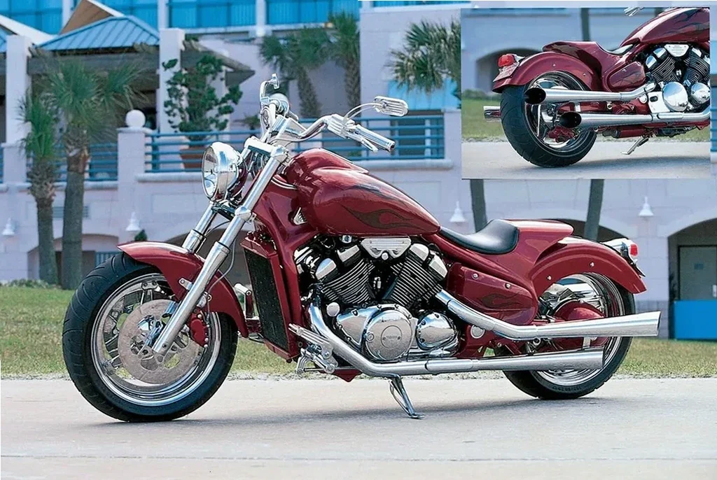 Руль Bugel для Yamaha Royal Star — детальный ракурс