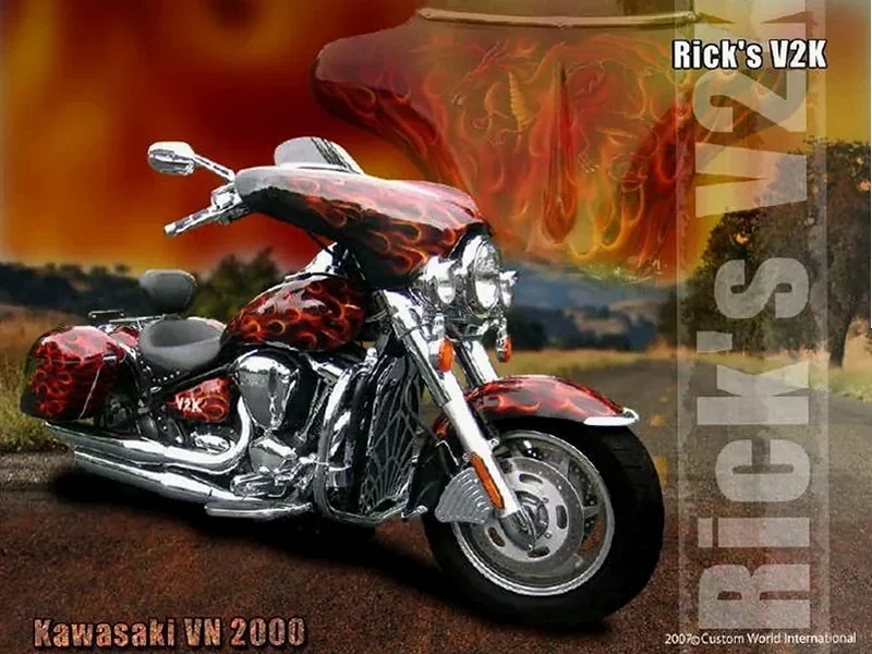 Дополнительные фары для Kawasaki Vulcan и Eliminator — фото 3