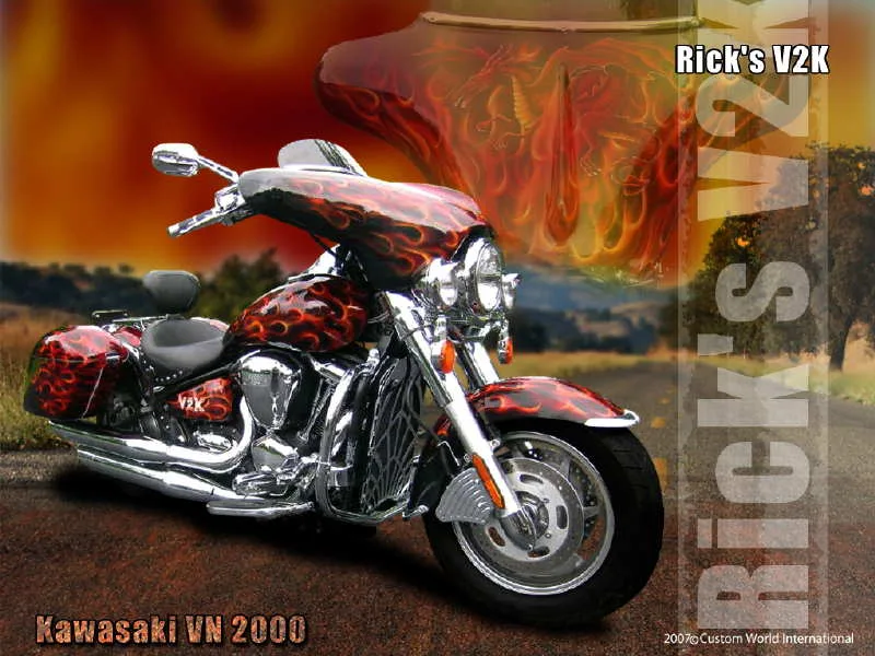 Дополнительные фары для Kawasaki Vulcan и Eliminator — фото 3