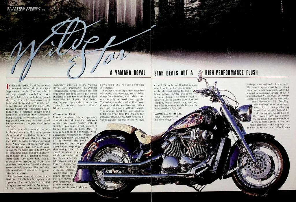 Руль Bugel для Yamaha Royal Star — основное фото