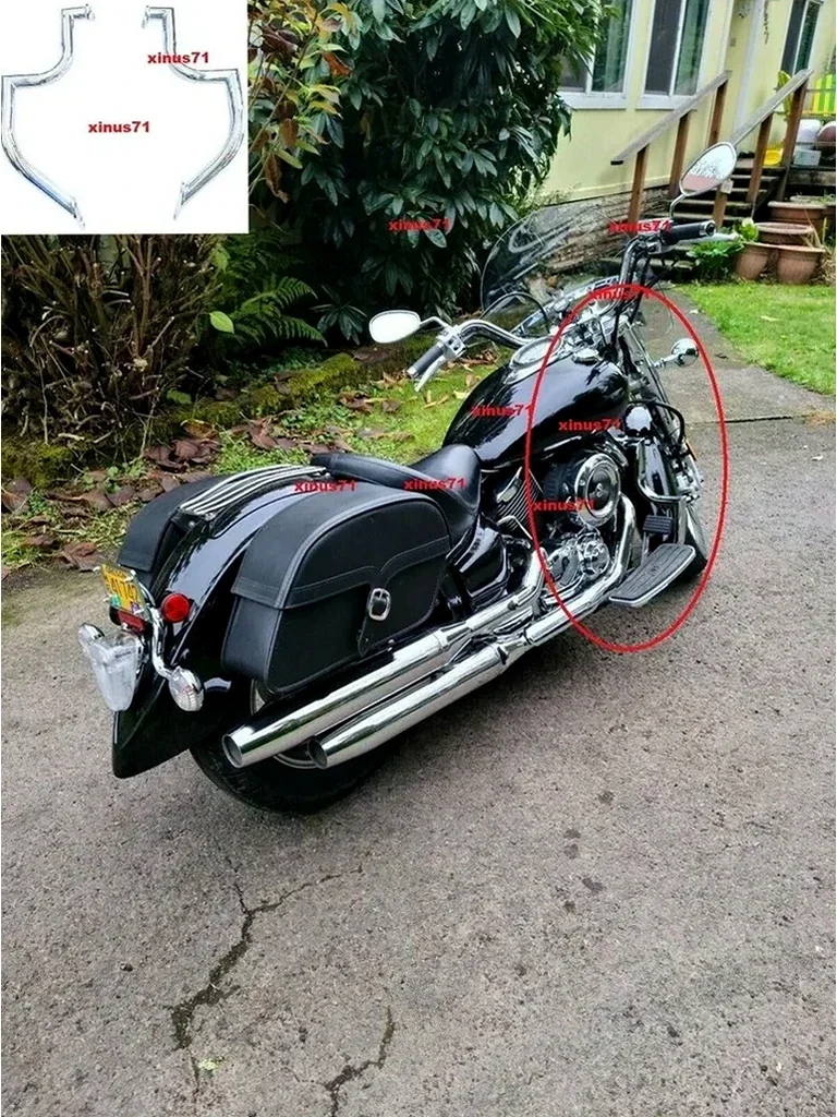 Дуги безопасности для Yamaha Drag Star 1100 — детальный ракурс