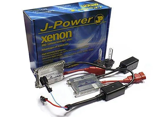 Ксеноновая лампа в линзу — детальный ракурс