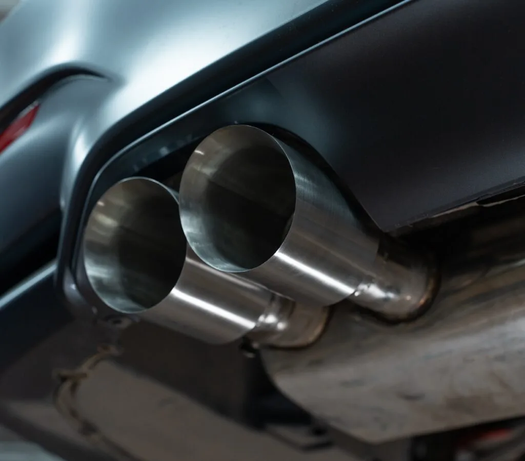 Защита на прямой глушитель — фото 2