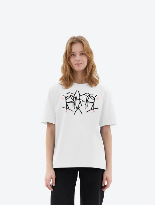 Футболка с 3D принтом для байкеров — фото 1