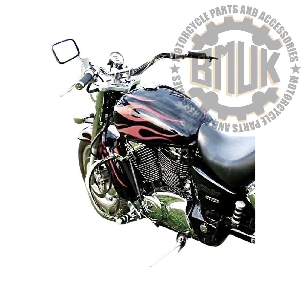 Дуги безопасности для Honda Shadow 1100 C2 и C3 — детальный ракурс