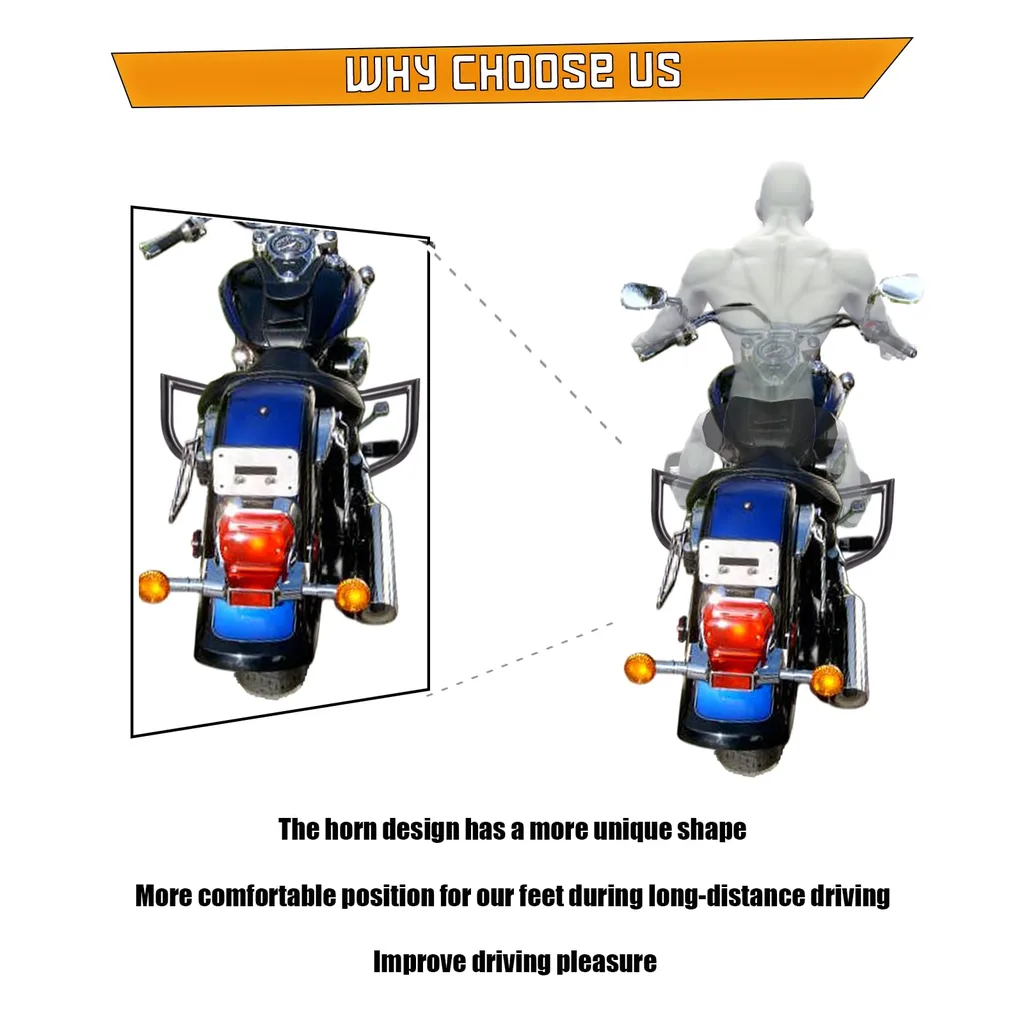 Дуги безопасности для Suzuki VL 400 и 800 — фото 2