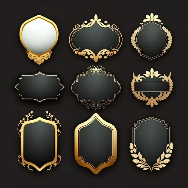 Декоративный логотип VLX с орнаментом — фото 3