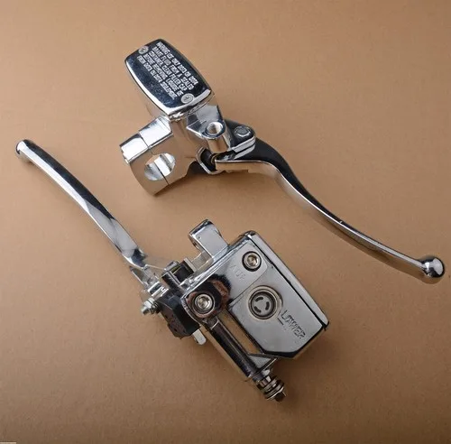 Рычаги тормоза и сцепления для Suzuki — детальный ракурс