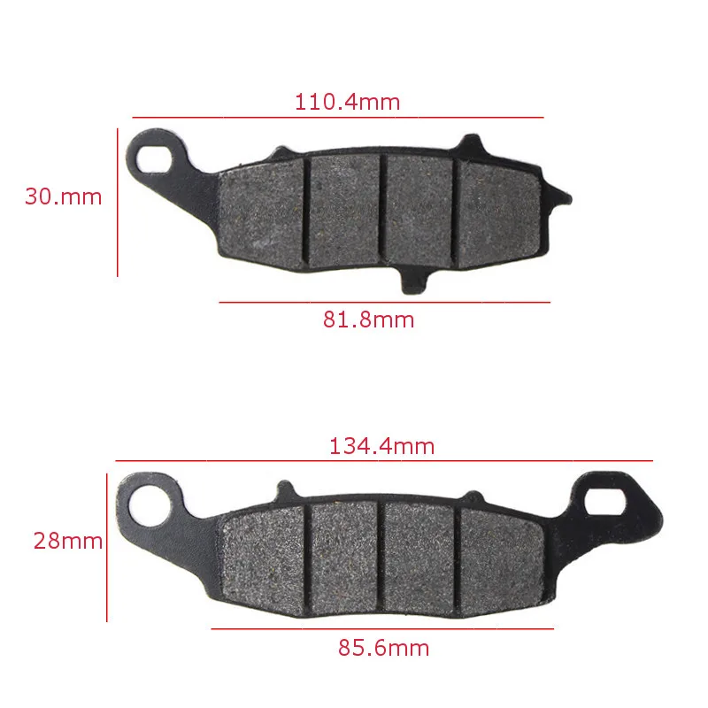 Тормозные колодки для Kawasaki VN 1500 — детальный ракурс