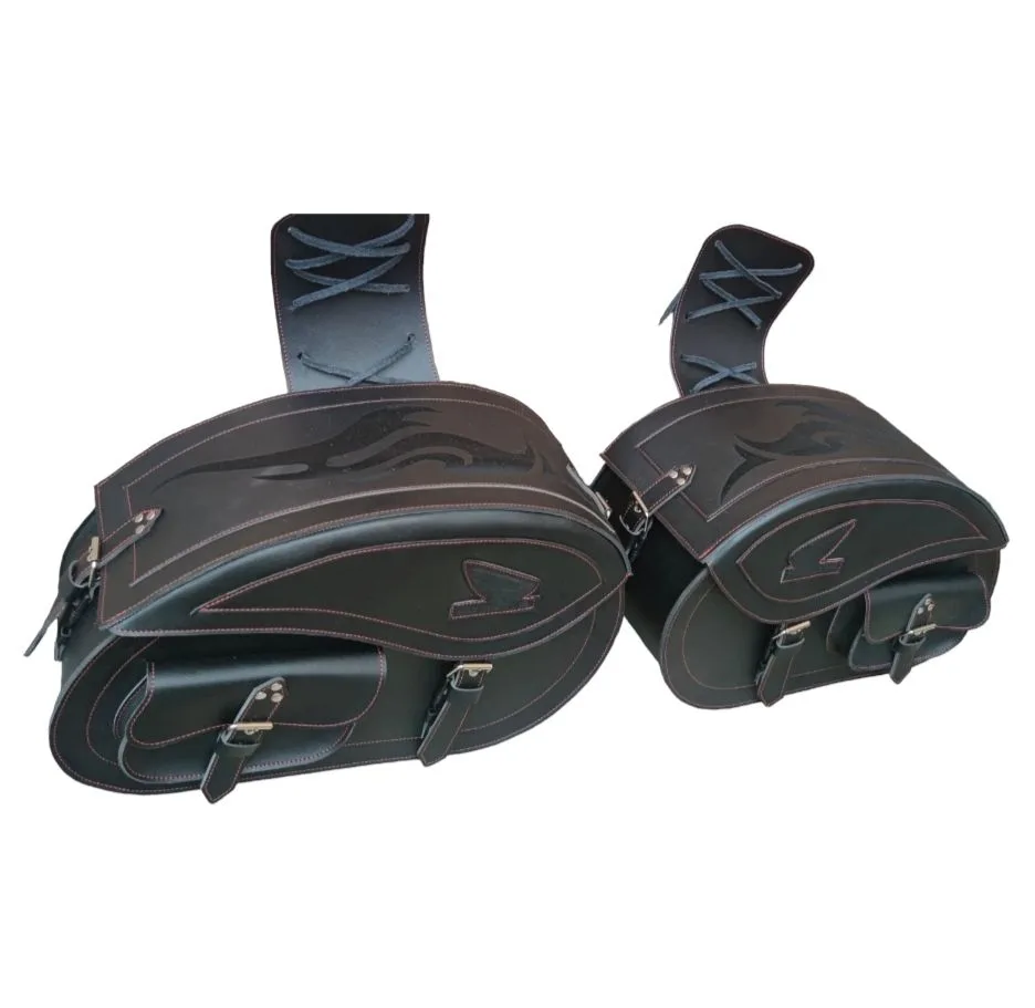 Кожаные кофры для чоппера и круизера — основное фото